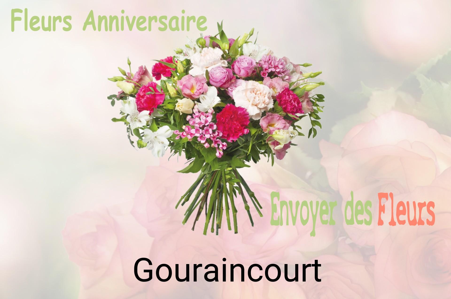 Bouquet de fleurs d’anniversaire livré à Gouraincourt
